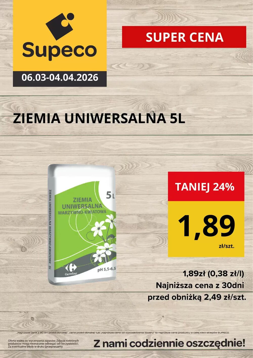 Gazetka promocyjna Supeco  ważna od 06.03.2026 - Strona 4.