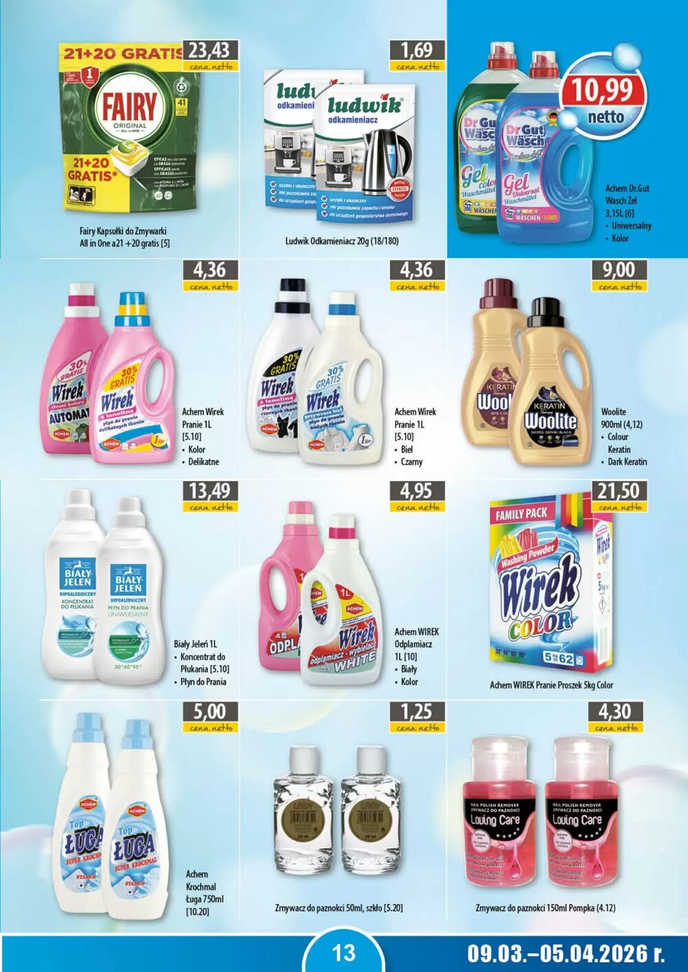 Gazetka promocyjna DUO-TES  ważna od 09.03.2026 - Strona 13.