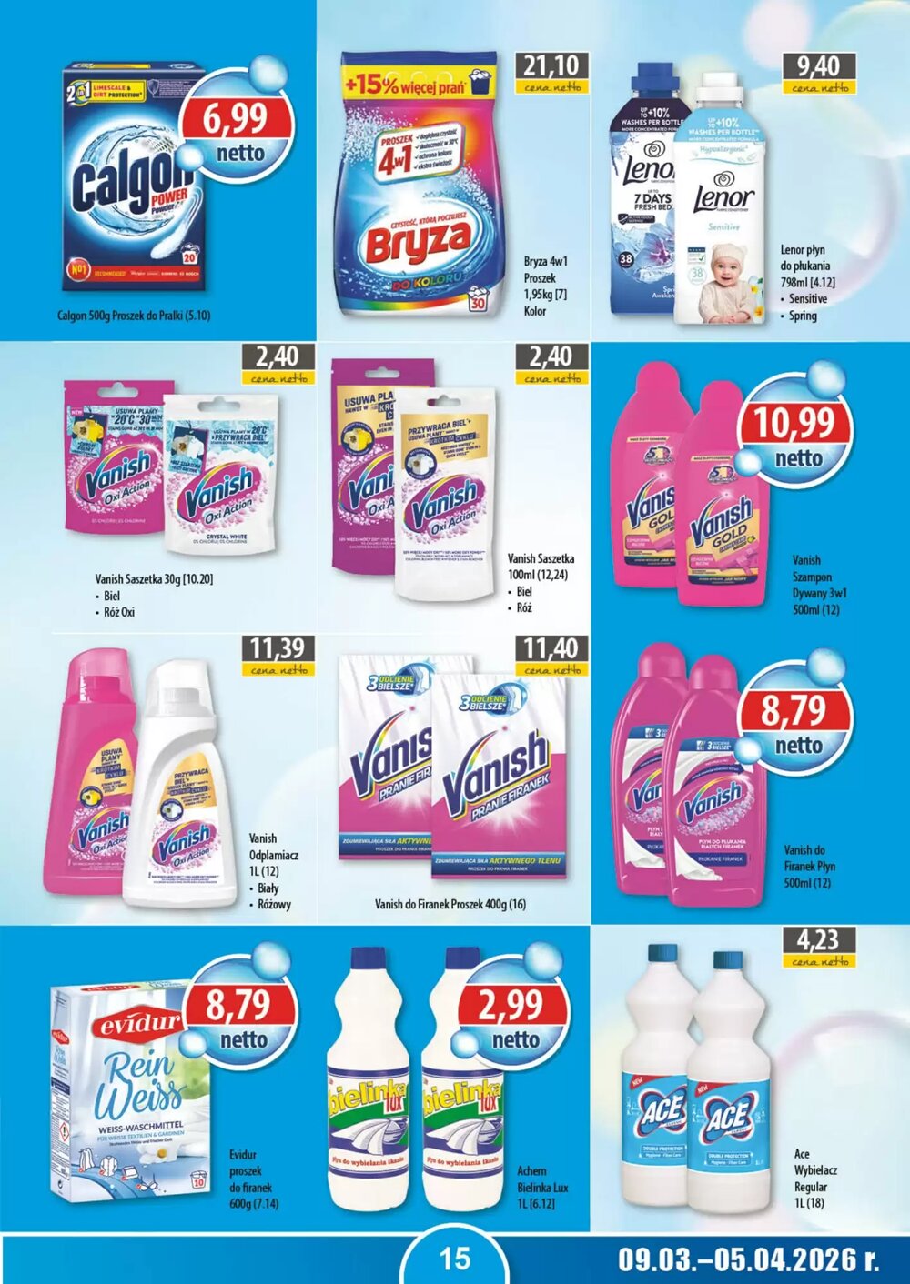 Gazetka promocyjna DUO-TES  ważna od 09.03.2026 - Strona 15.