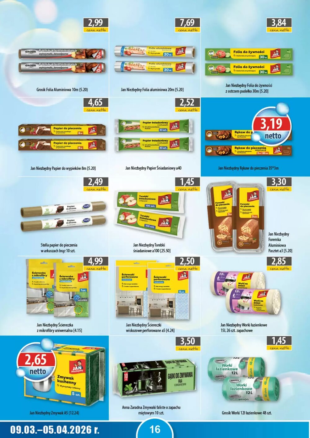 Gazetka promocyjna DUO-TES  ważna od 09.03.2026 - Strona 16.