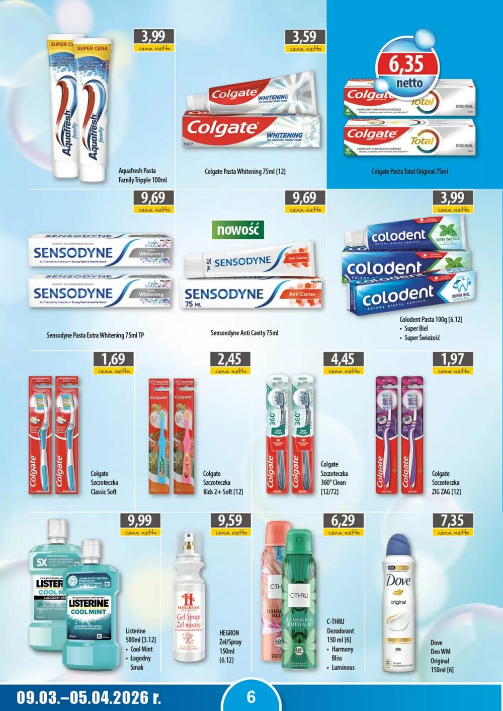 Gazetka promocyjna DUO-TES  ważna od 09.03.2026 - Strona 6.