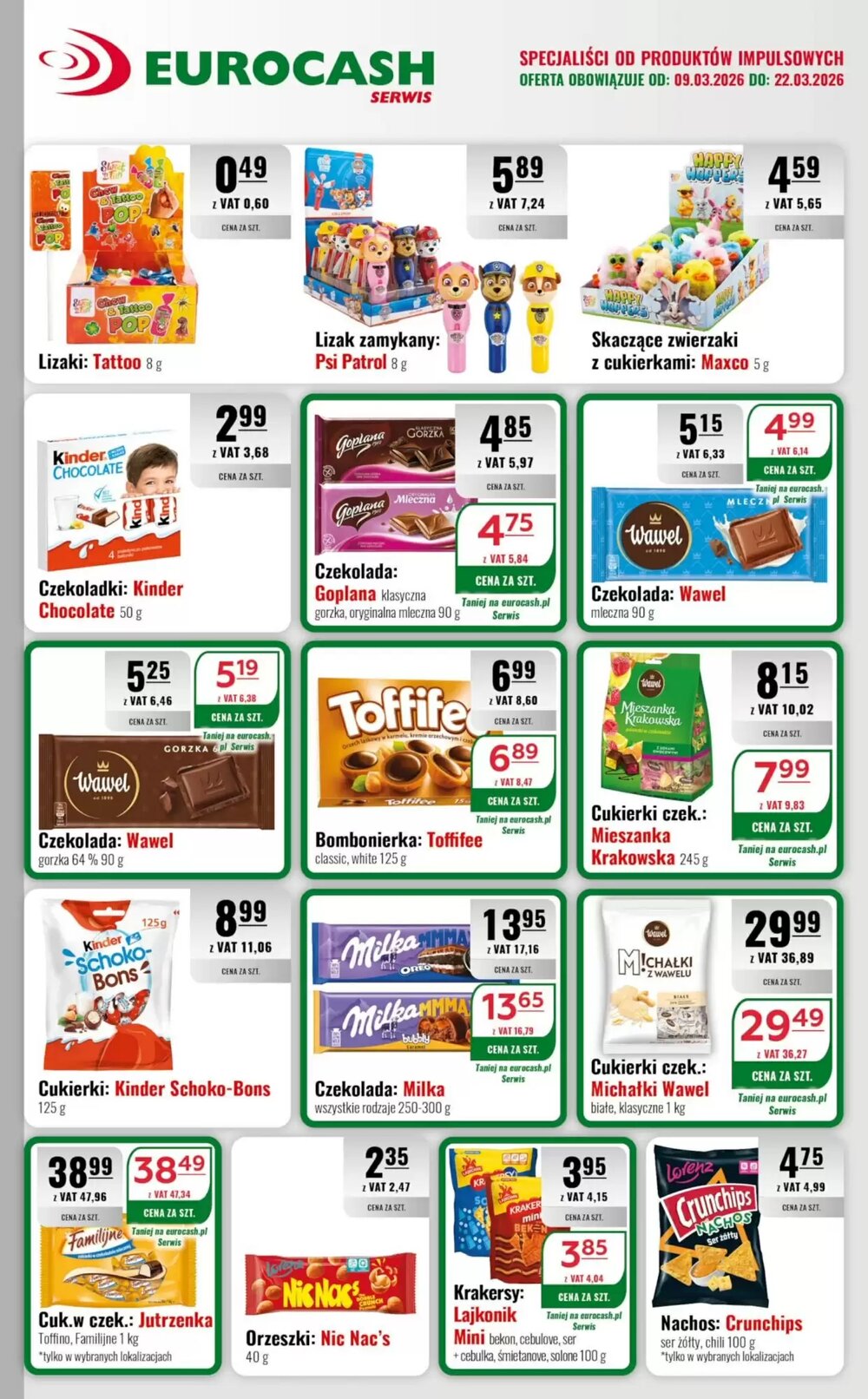 Gazetka promocyjna Eurocash  ważna od 09.03.2026 - Strona 6.