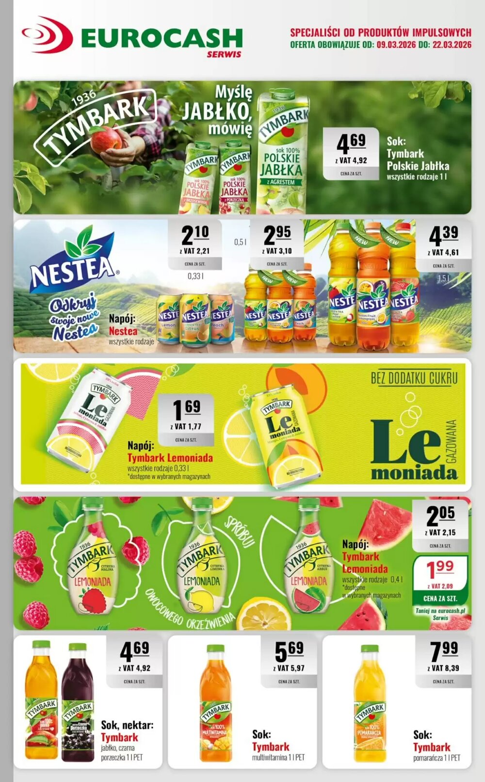 Gazetka promocyjna Eurocash  ważna od 09.03.2026 - Strona 8.