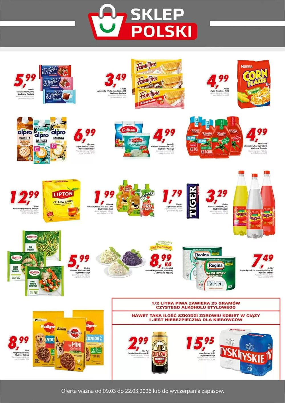 Gazetka promocyjna Sklep Polski  ważna od 09.03.2026 - Strona 1.
