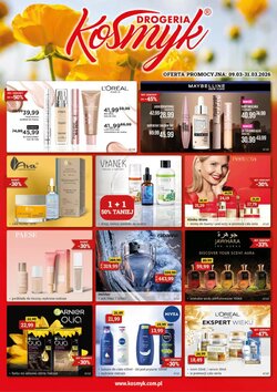 Gazetka promocyjna Drogeria Kosmyk  ważna od 09.03.2026