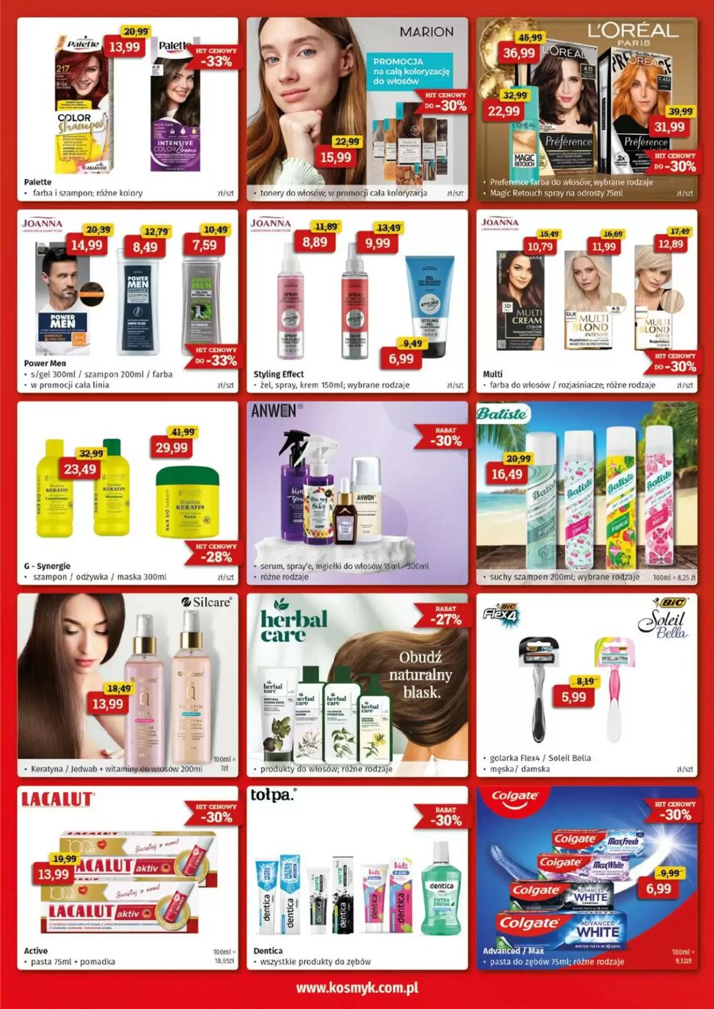 Gazetka promocyjna Drogeria Kosmyk  ważna od 09.03.2026 - Strona 3.