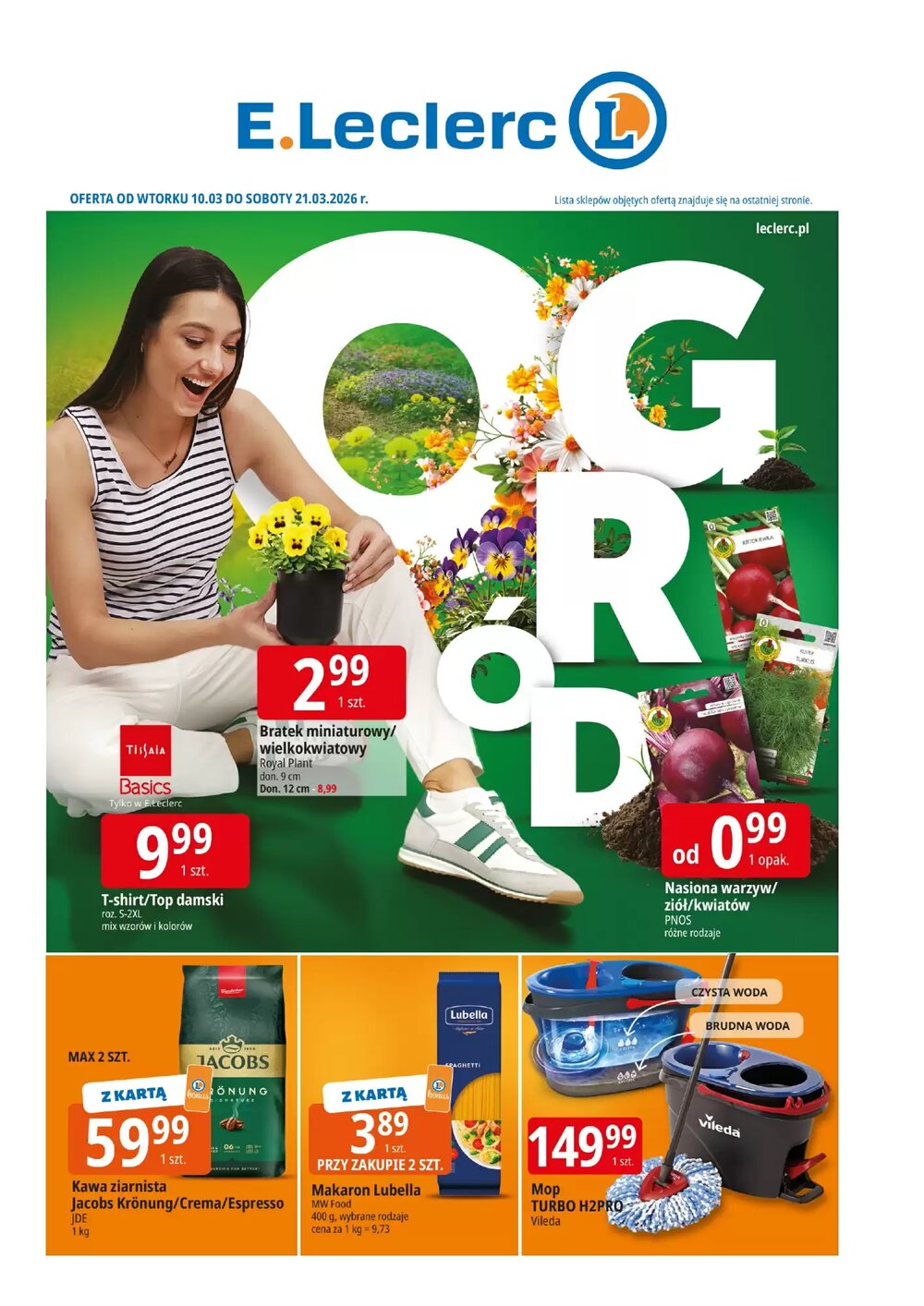 Gazetka promocyjna E.Leclerc  ważna od 10.03.2026 - Strona 1.