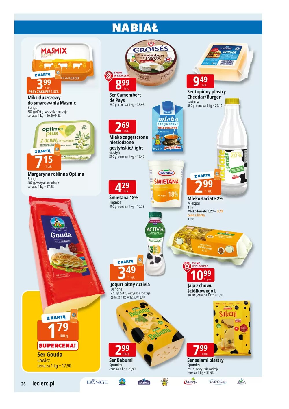 Gazetka promocyjna E.Leclerc  ważna od 10.03.2026 - Strona 26.