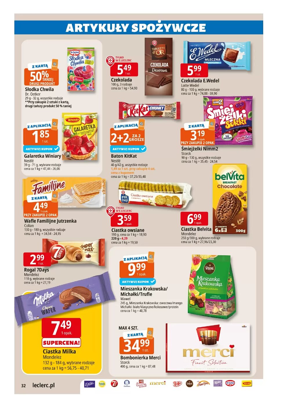 Gazetka promocyjna E.Leclerc  ważna od 10.03.2026 - Strona 32.