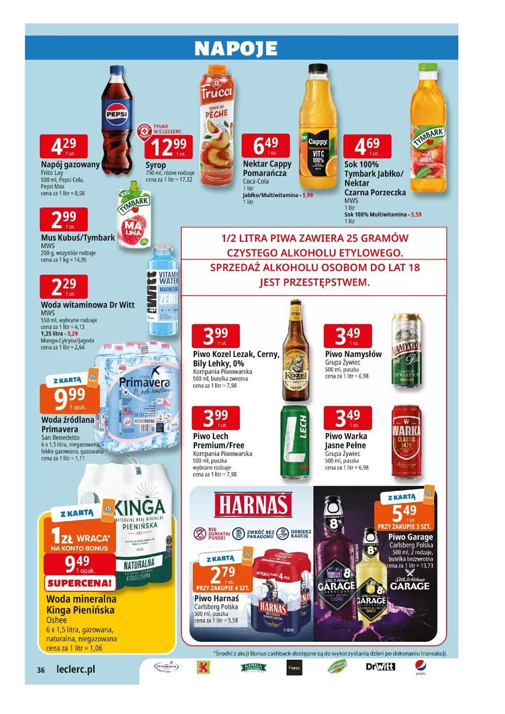 Gazetka promocyjna E.Leclerc  ważna od 10.03.2026 - Strona 36.