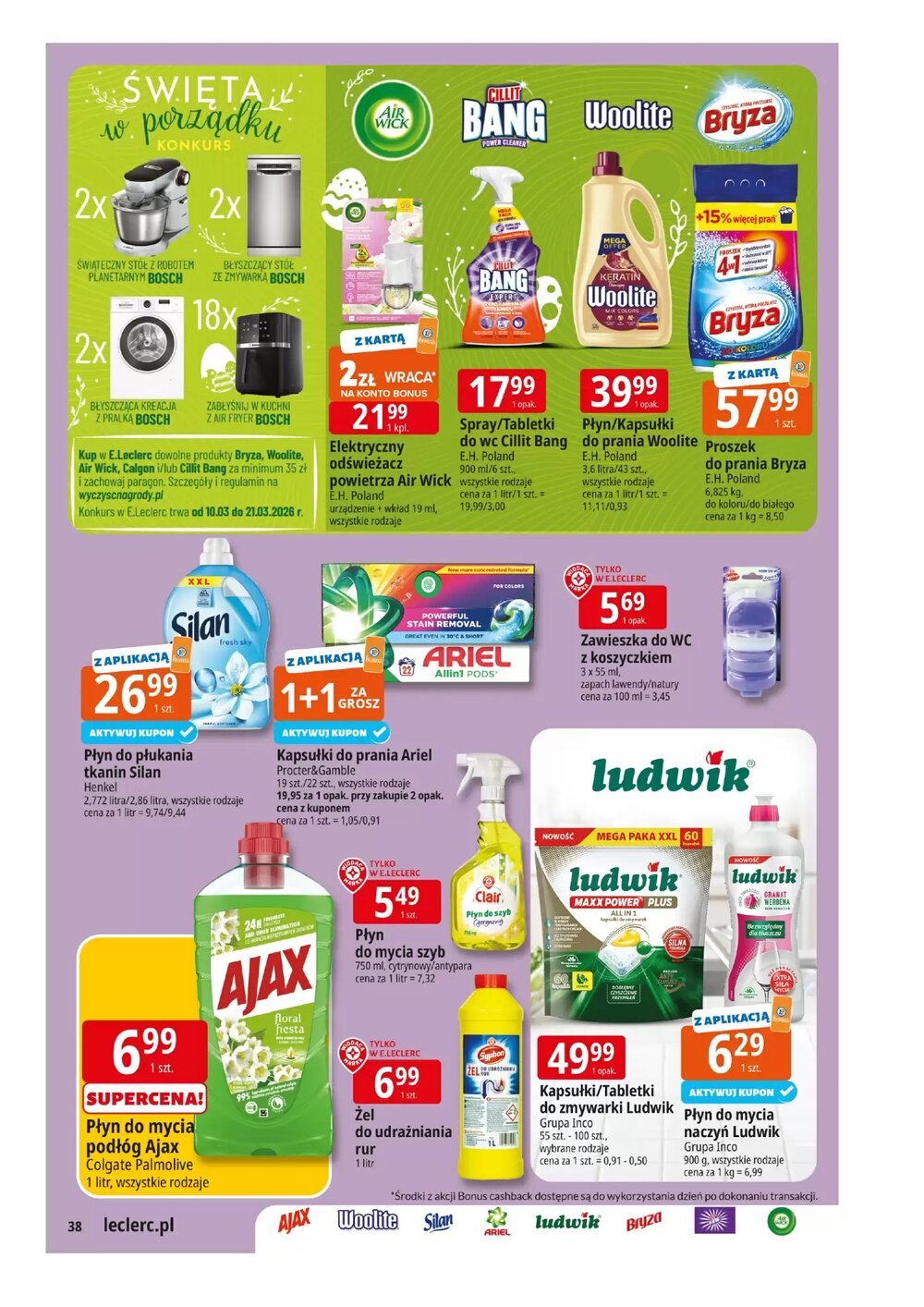Gazetka promocyjna E.Leclerc  ważna od 10.03.2026 - Strona 38.
