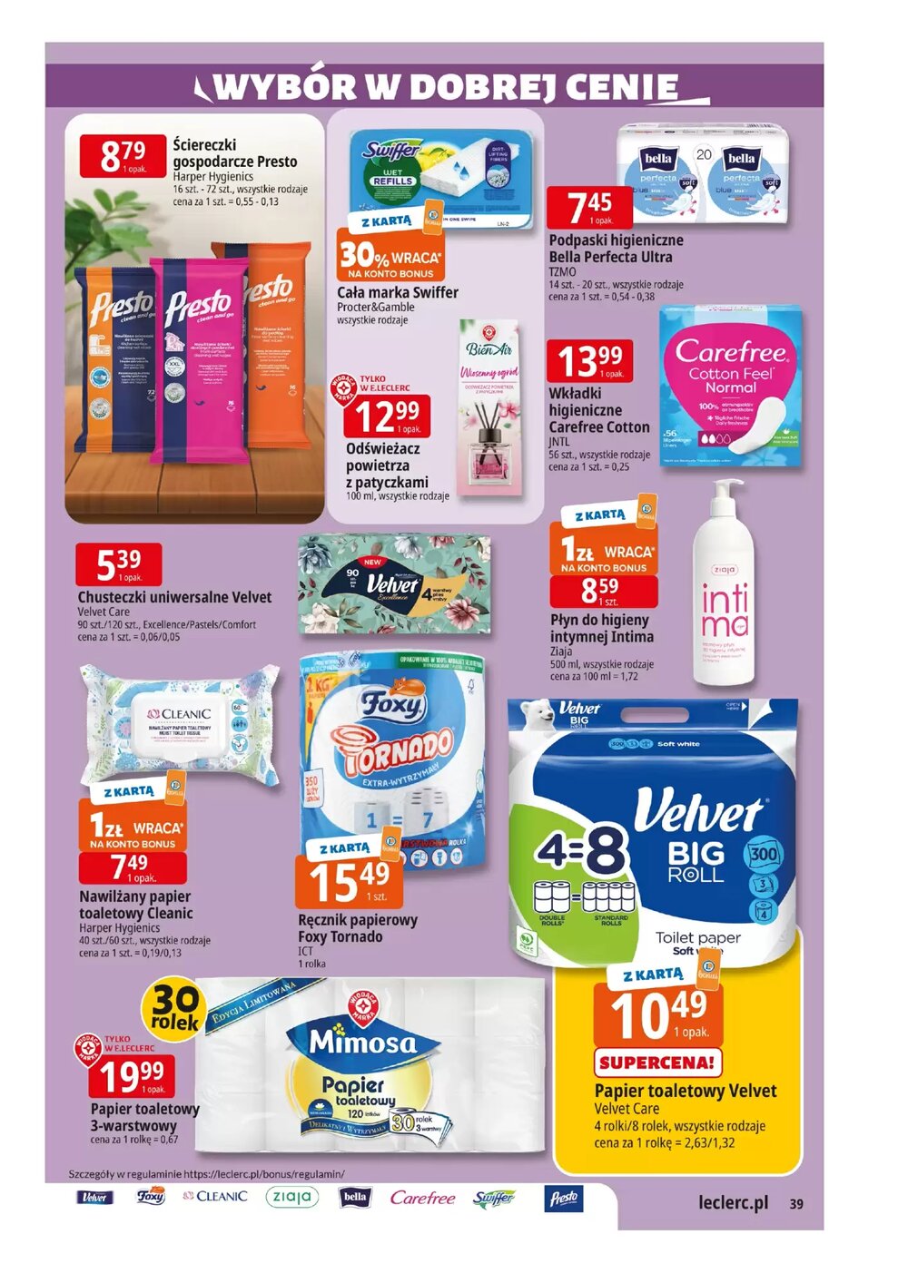 Gazetka promocyjna E.Leclerc  ważna od 10.03.2026 - Strona 39.