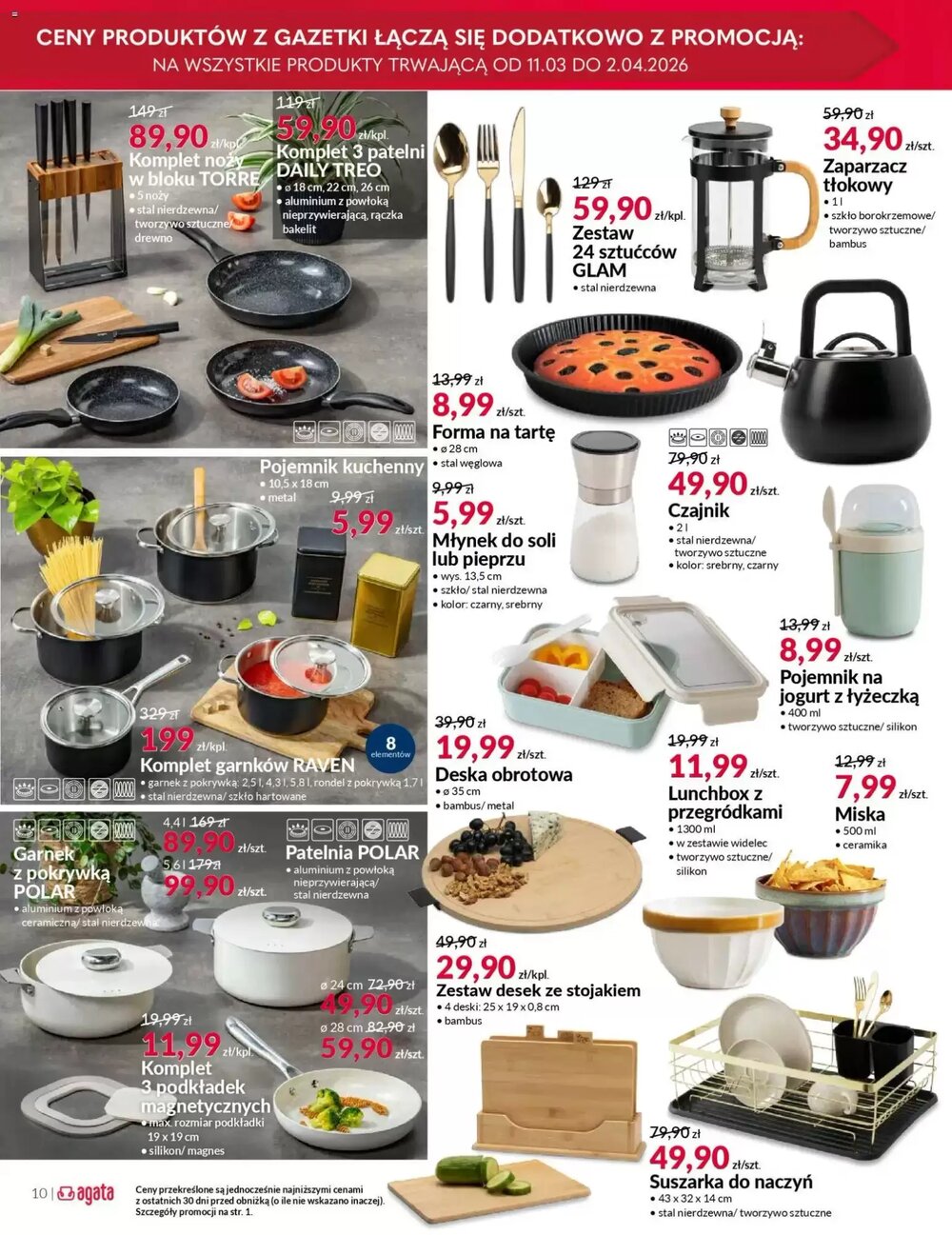 Gazetka promocyjna Agata  ważna od 11.03.2026 - Strona 10.