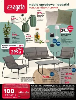 Gazetka promocyjna Agata ważna od 11.03.2026