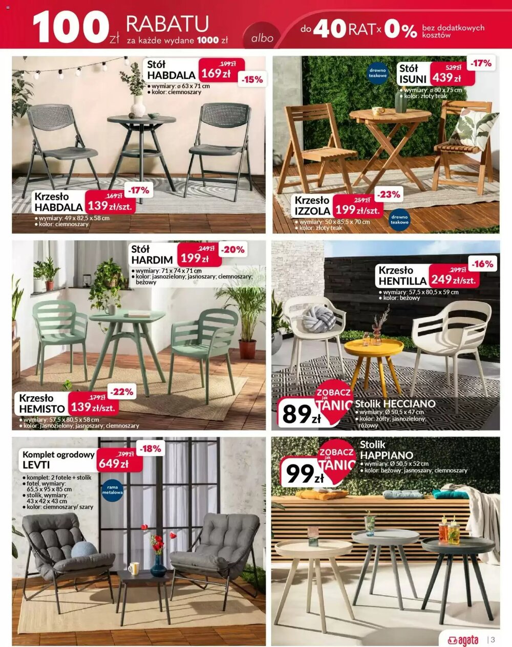 Gazetka promocyjna Agata  ważna od 11.03.2026 - Strona 3.