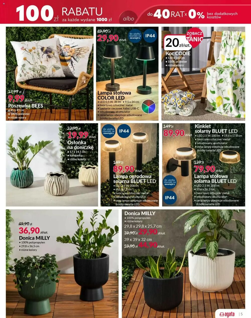 Gazetka promocyjna Agata  ważna od 11.03.2026 - Strona 5.