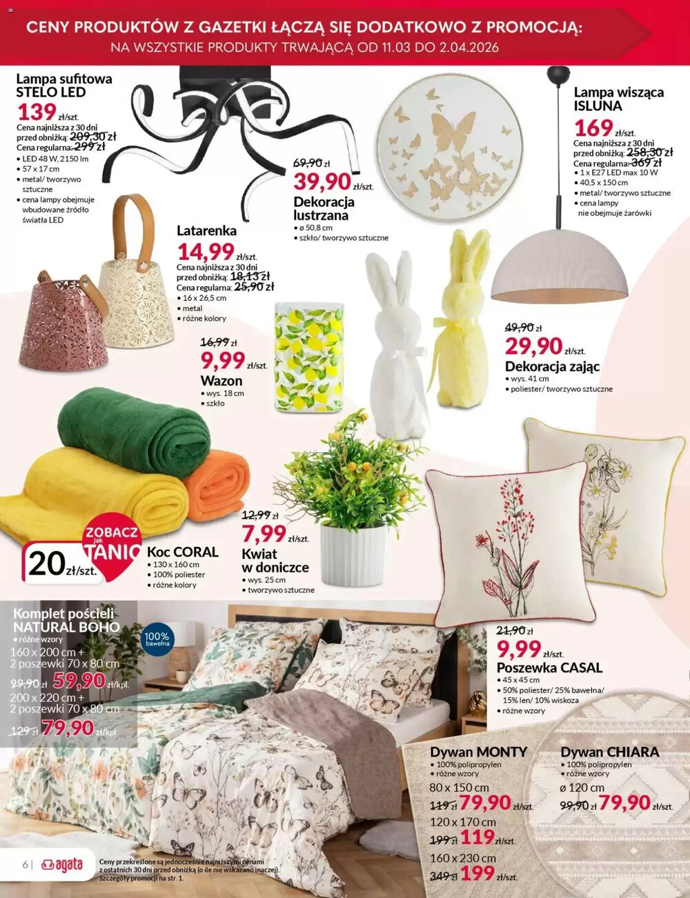 Gazetka promocyjna Agata  ważna od 11.03.2026 - Strona 6.
