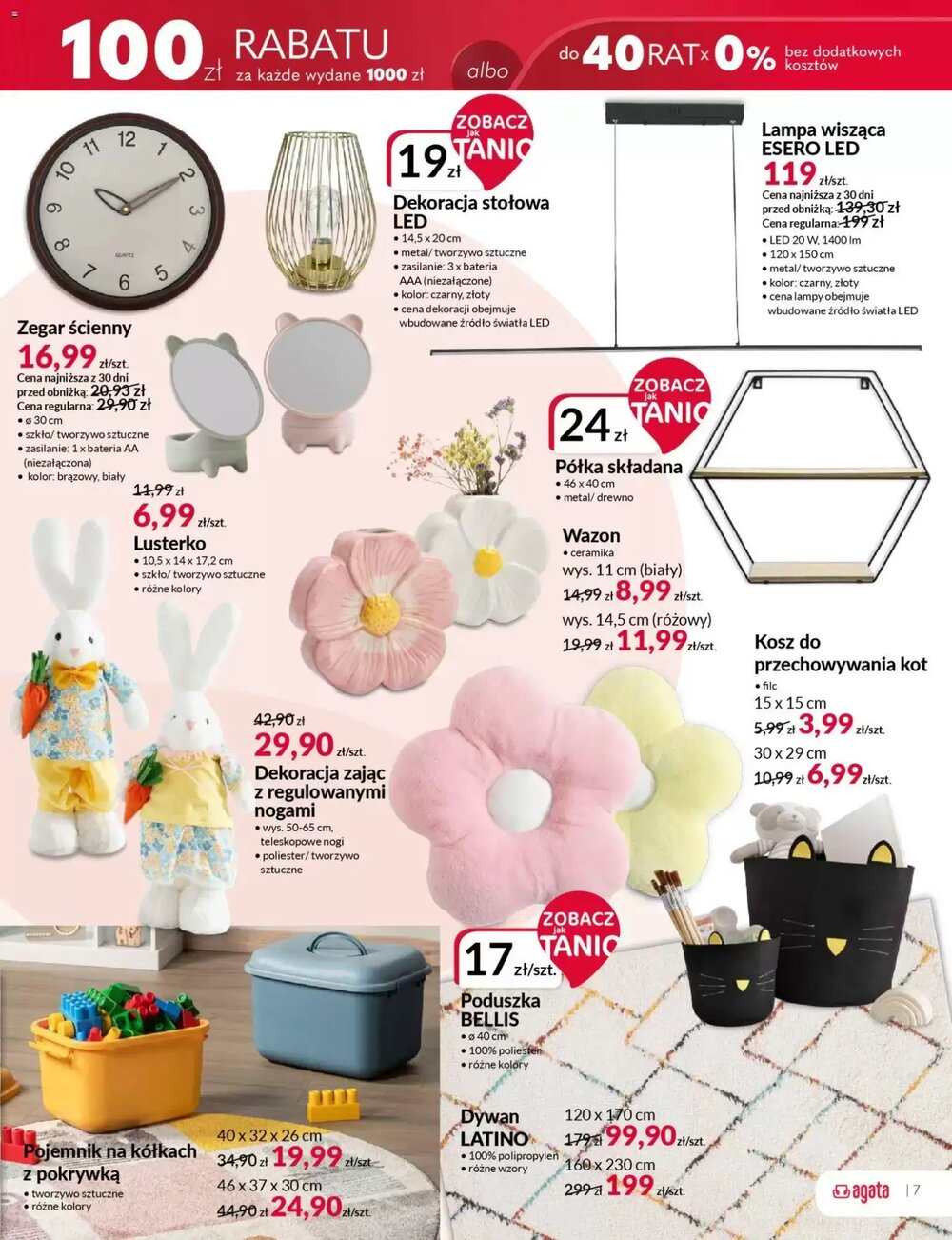 Gazetka promocyjna Agata  ważna od 11.03.2026 - Strona 7.
