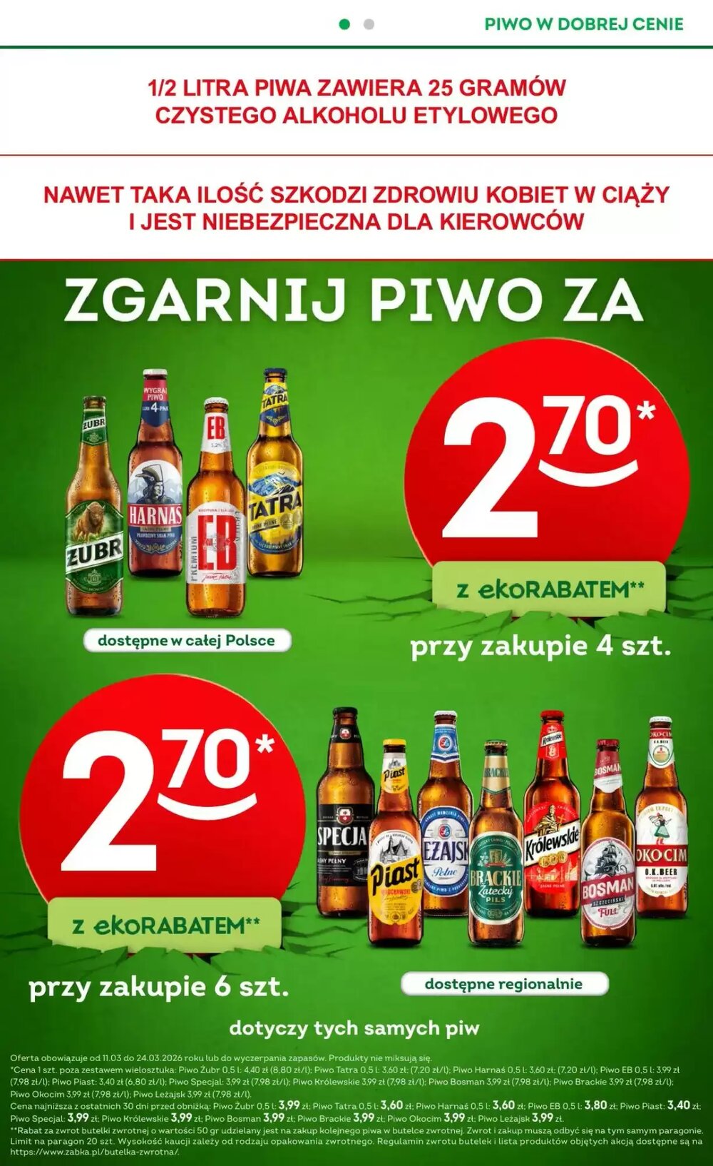 Gazetka promocyjna Żabka  ważna od 11.03.2026 - Strona 18.
