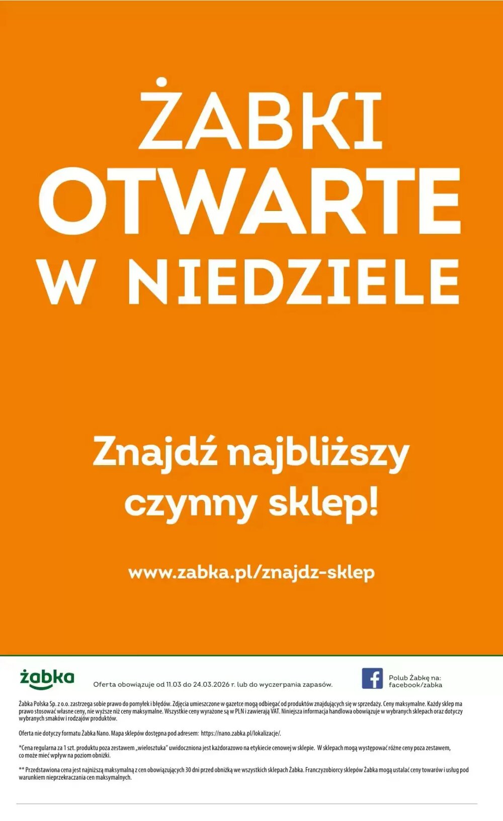 Gazetka promocyjna Żabka  ważna od 11.03.2026 - Strona 18.