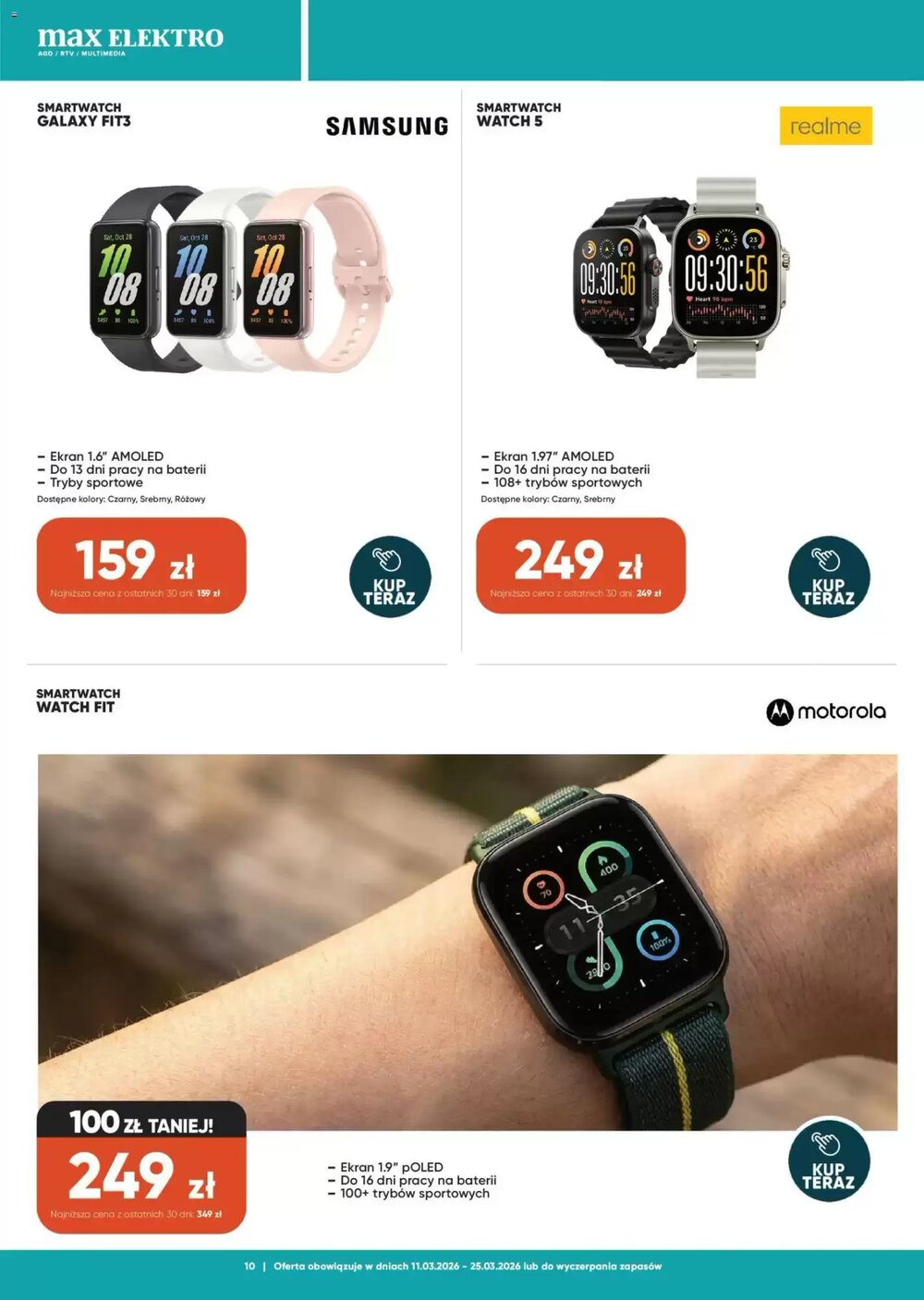 Gazetka promocyjna Max Elektro  ważna od 11.03.2026 - Strona 10.