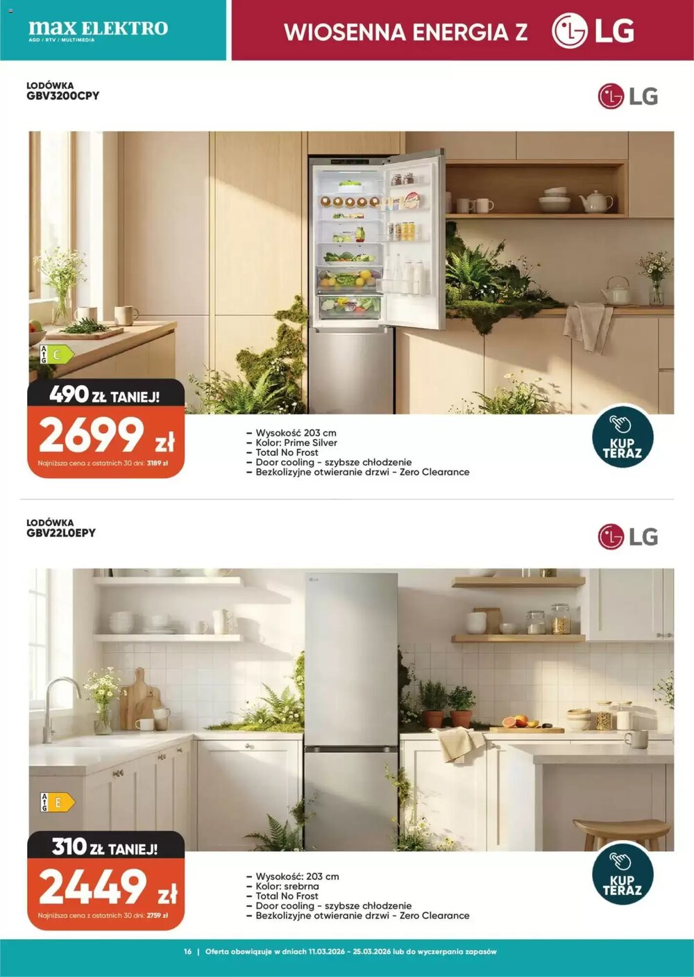 Gazetka promocyjna Max Elektro  ważna od 11.03.2026 - Strona 16.