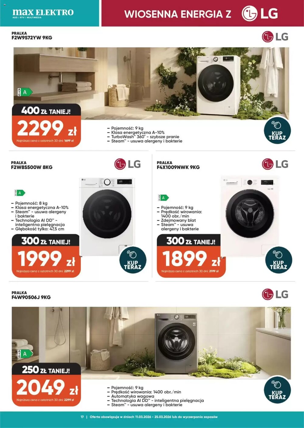 Gazetka promocyjna Max Elektro  ważna od 11.03.2026 - Strona 17.