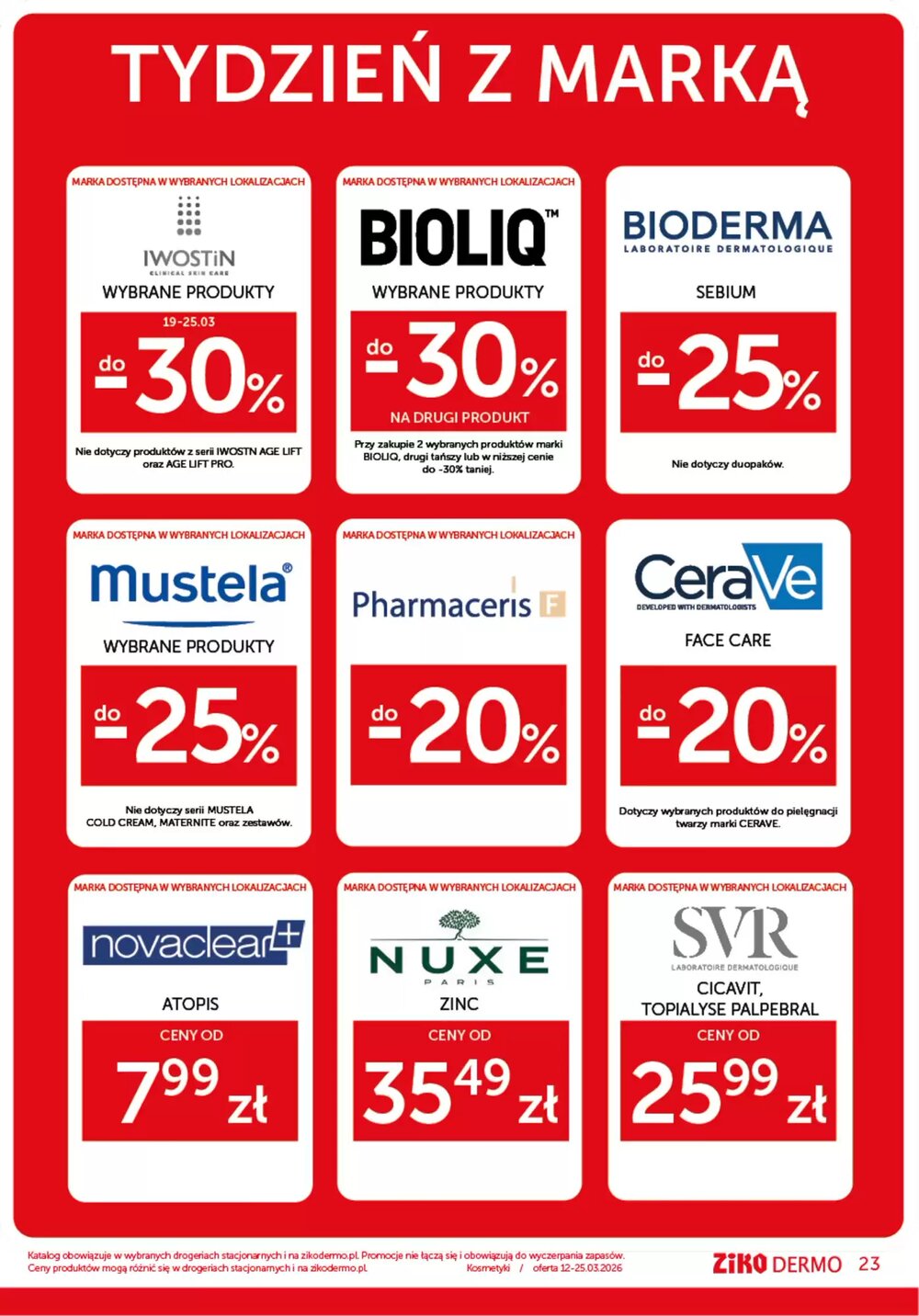 Gazetka promocyjna Ziko Dermo  ważna od 12.03.2026 - Strona 23.