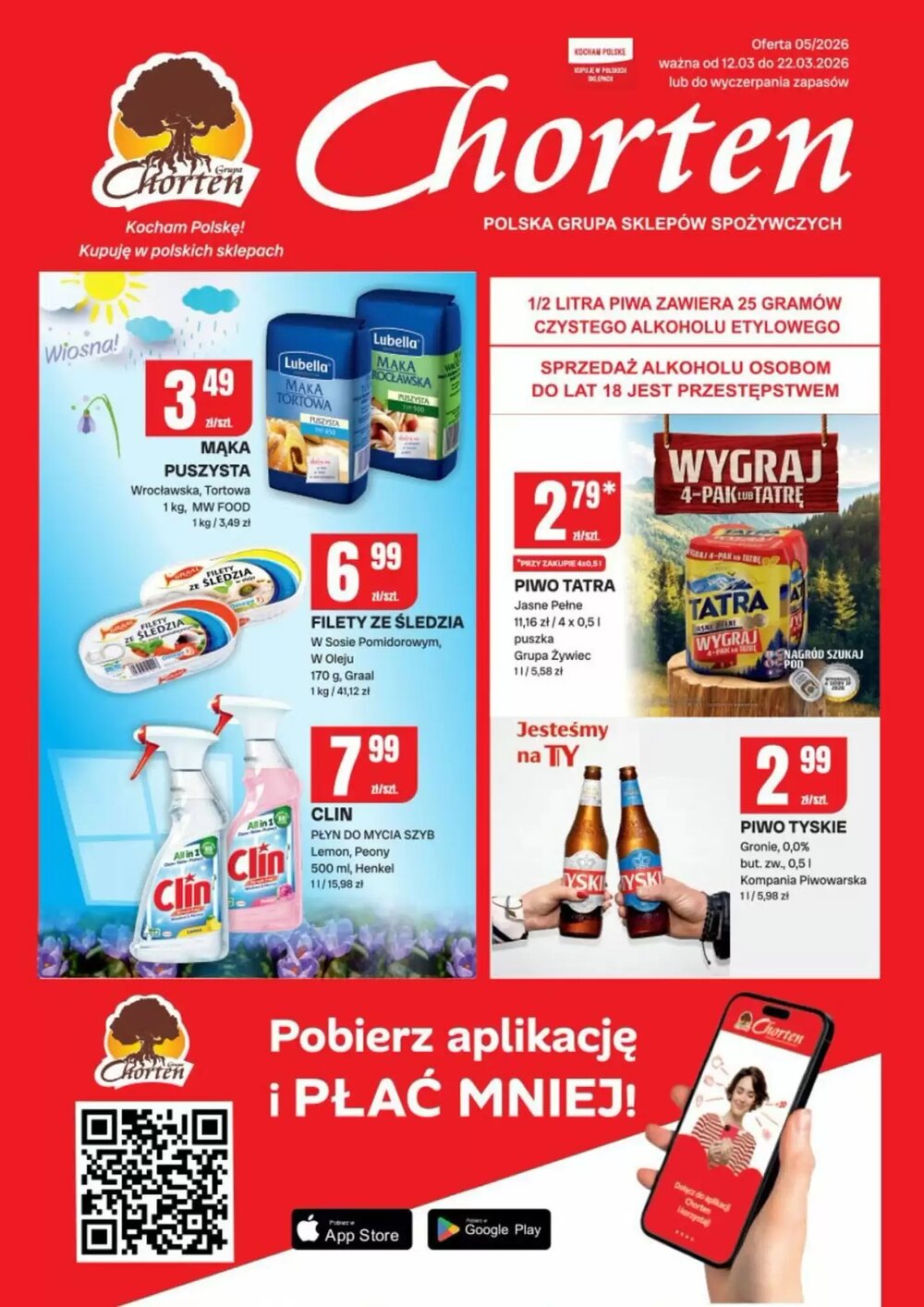 Gazetka promocyjna Chorten  ważna od 12.03.2026 - Strona 1.