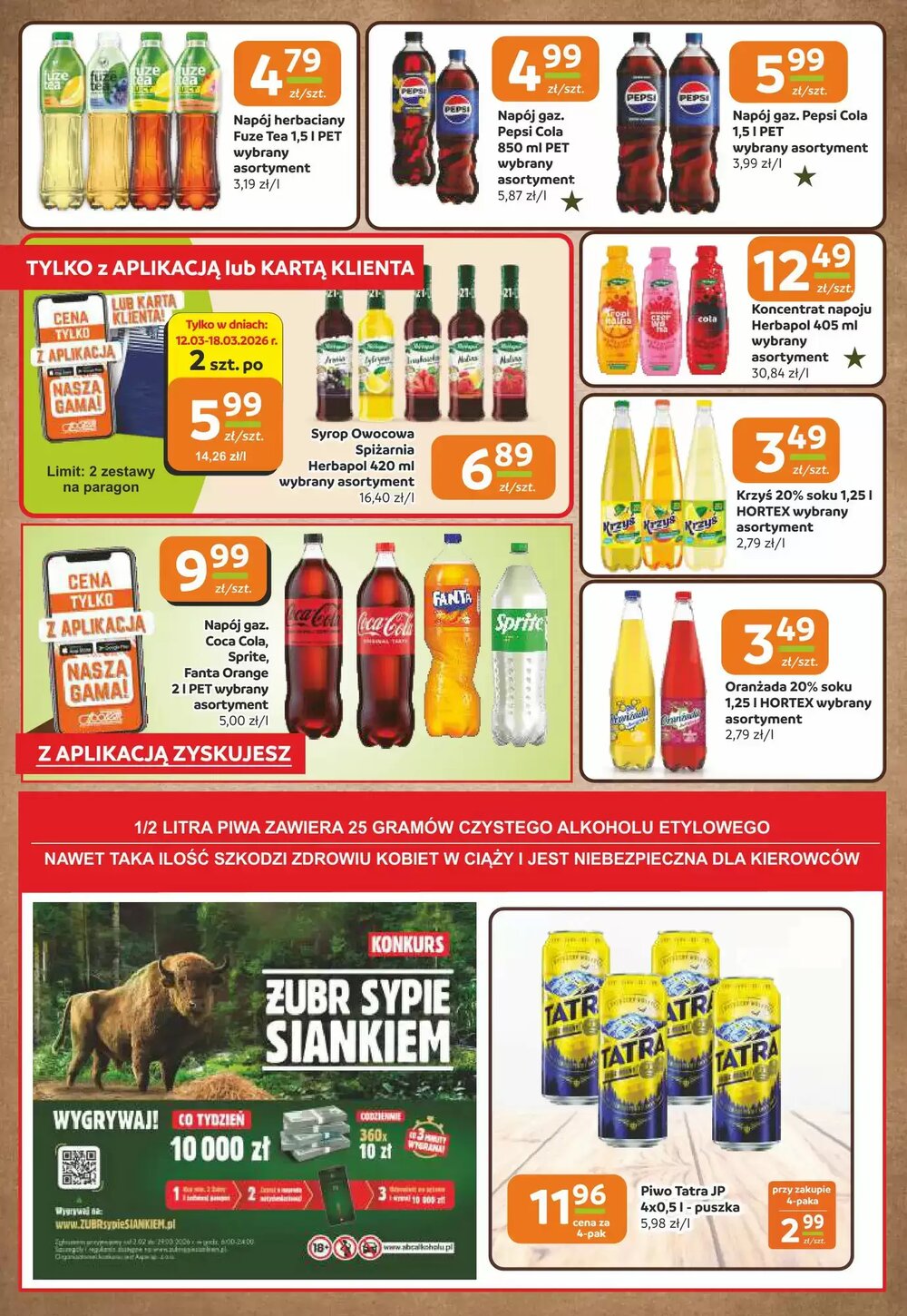 Gazetka promocyjna Społem  ważna od 12.03.2026 - Strona 10.