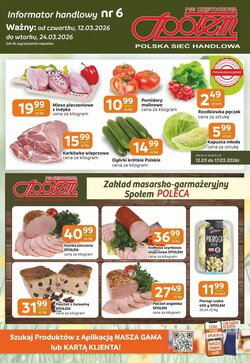 Gazetka promocyjna Społem  ważna od 12.03.2026