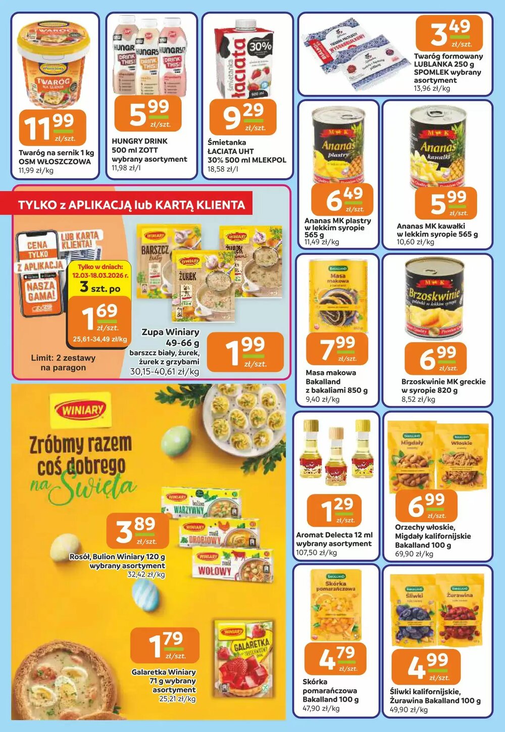 Gazetka promocyjna Społem  ważna od 12.03.2026 - Strona 7.