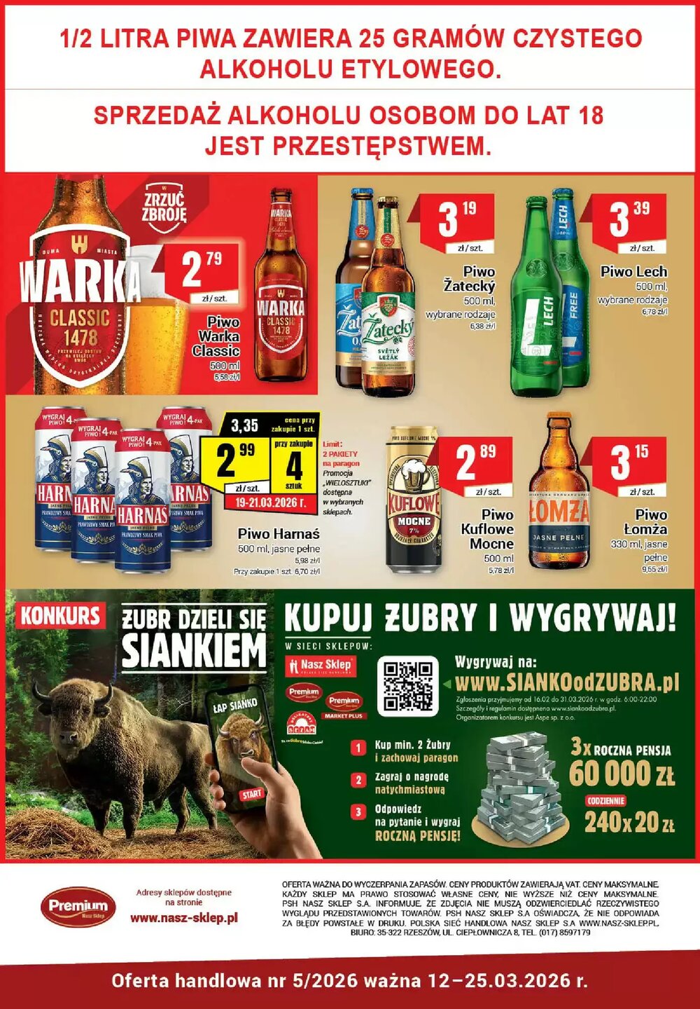 Gazetka promocyjna Premium Nasz Sklep  ważna od 12.03.2026 - Strona 6.