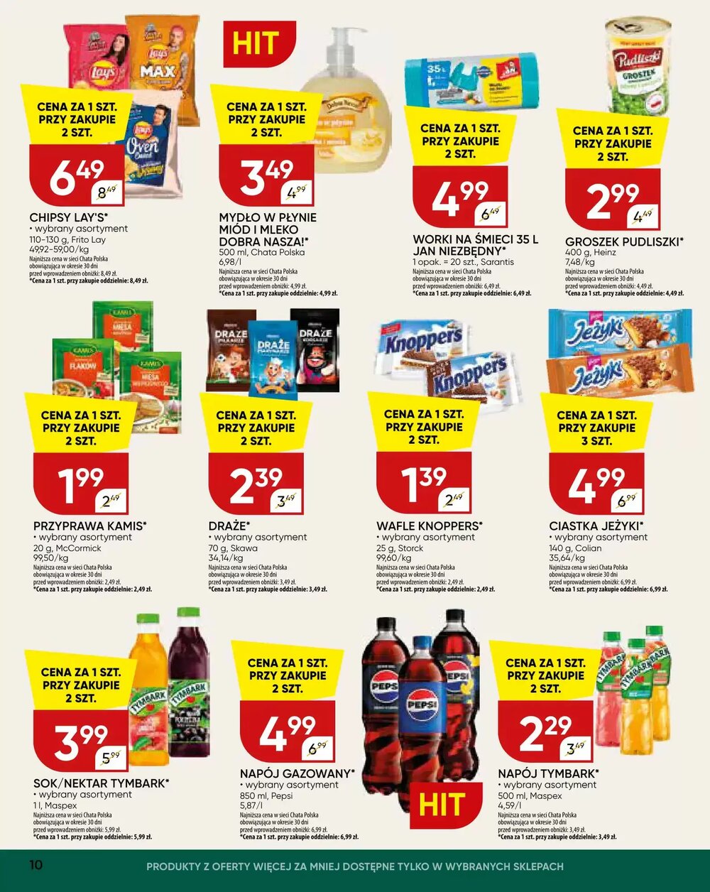 Gazetka promocyjna Chata Polska  ważna od 12.03.2026 - Strona 10.