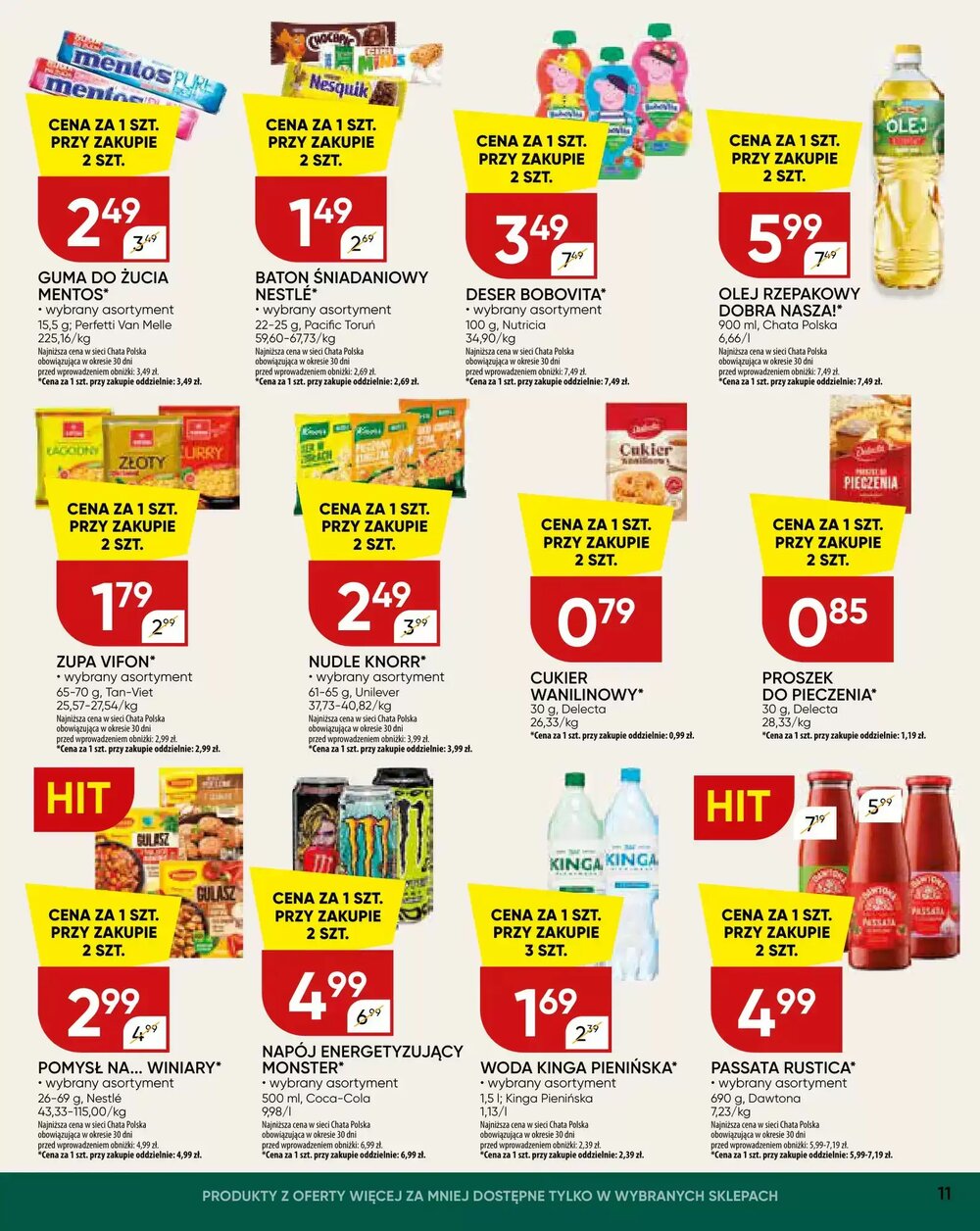 Gazetka promocyjna Chata Polska  ważna od 12.03.2026 - Strona 11.