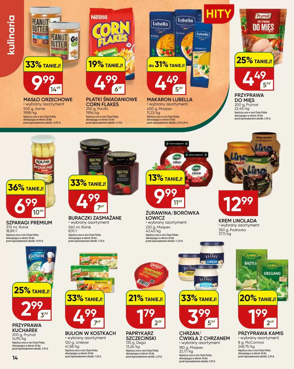 Gazetka promocyjna Chata Polska  ważna od 12.03.2026 - Strona 14.