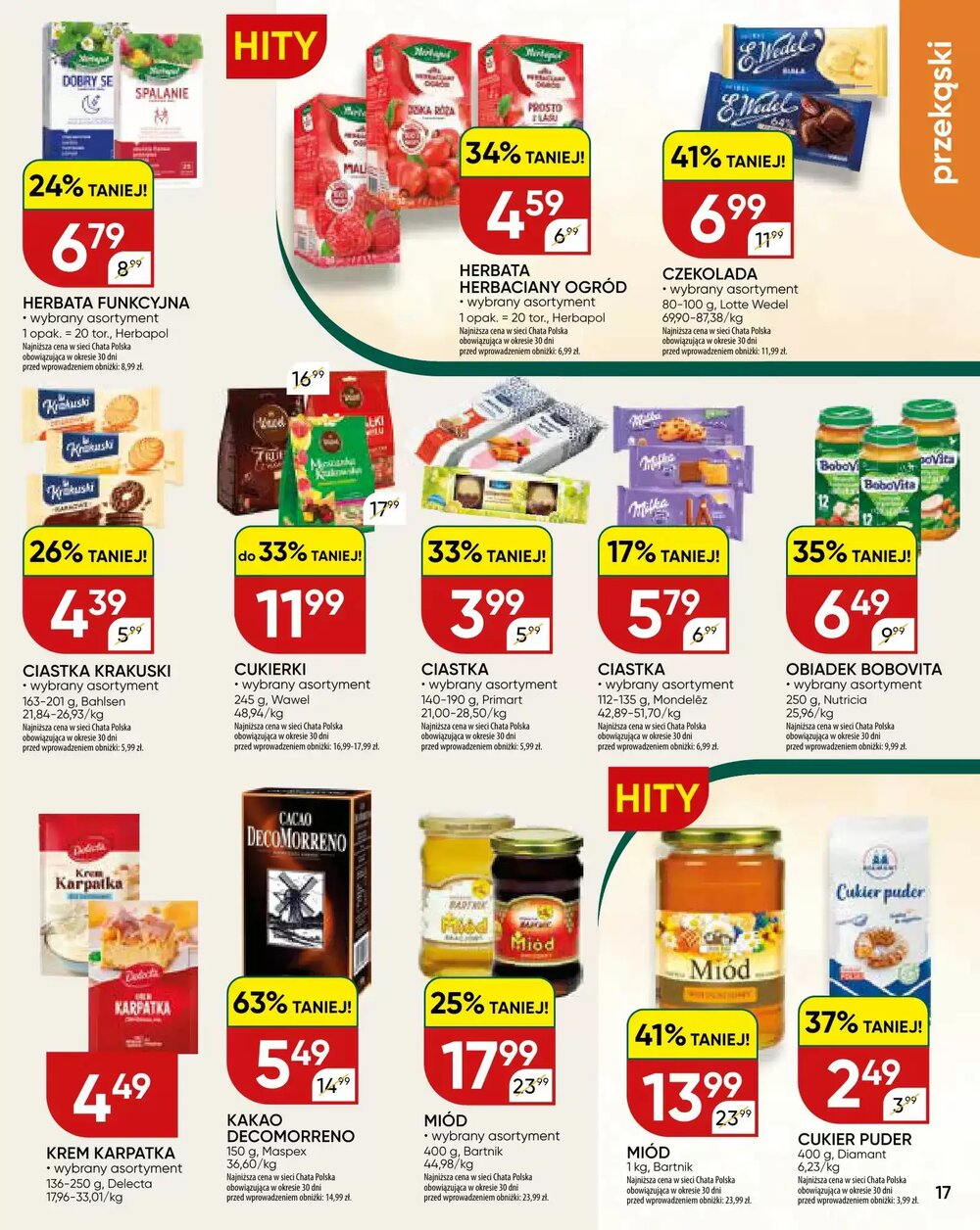 Gazetka promocyjna Chata Polska  ważna od 12.03.2026 - Strona 17.