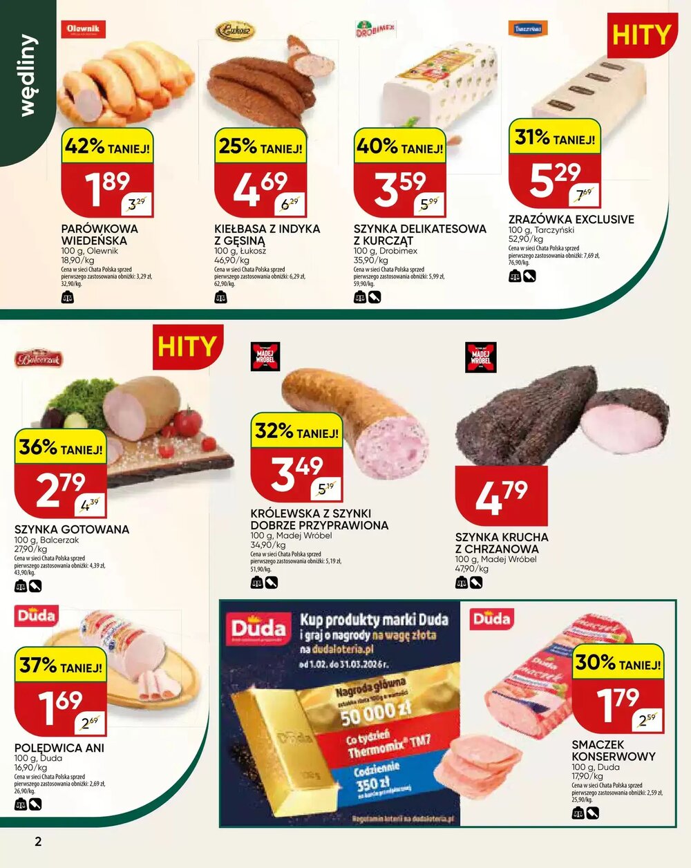 Gazetka promocyjna Chata Polska  ważna od 12.03.2026 - Strona 2.
