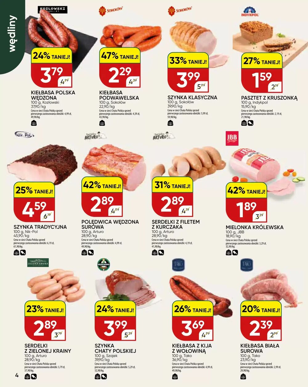 Gazetka promocyjna Chata Polska  ważna od 12.03.2026 - Strona 4.