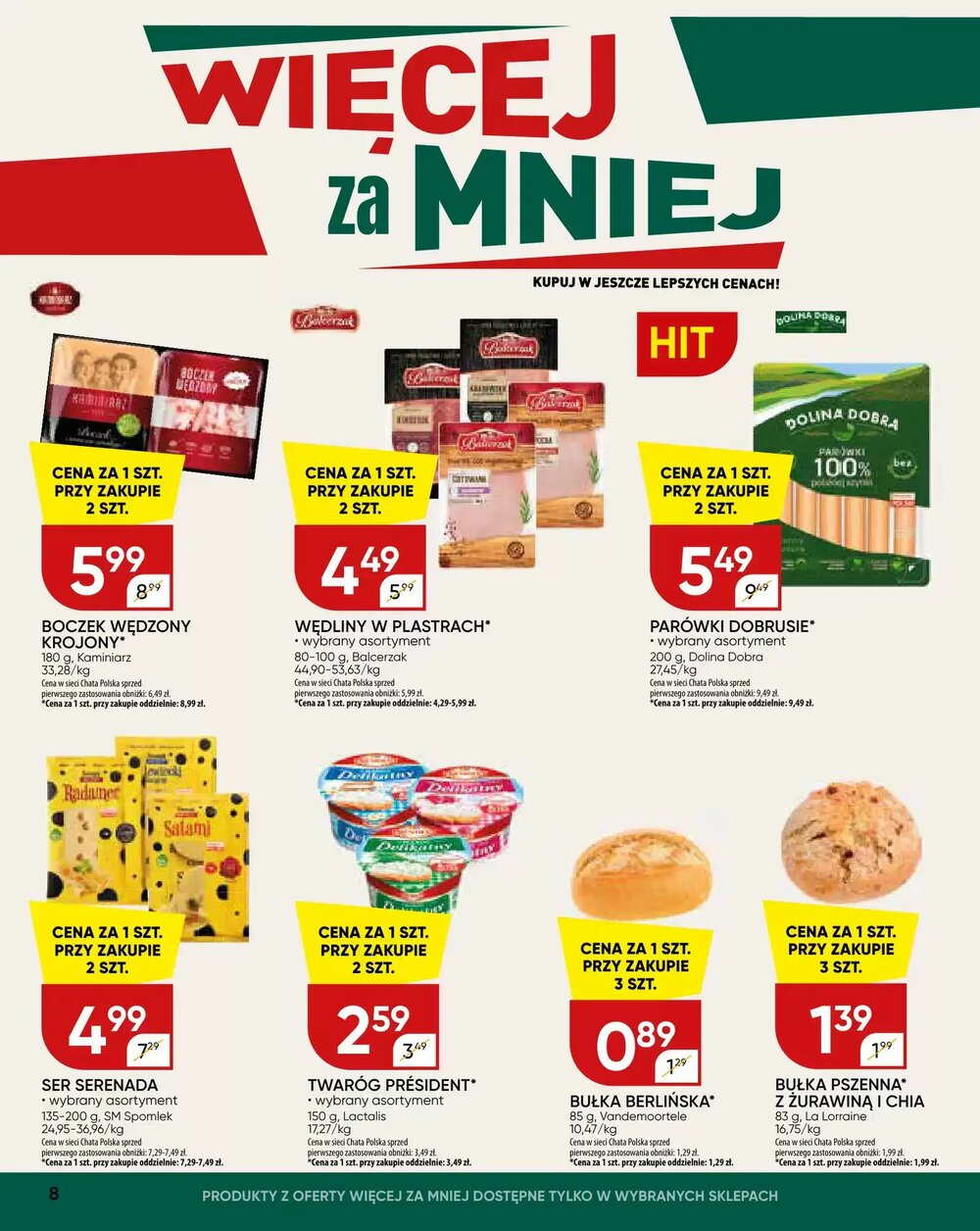 Gazetka promocyjna Chata Polska  ważna od 12.03.2026 - Strona 8.