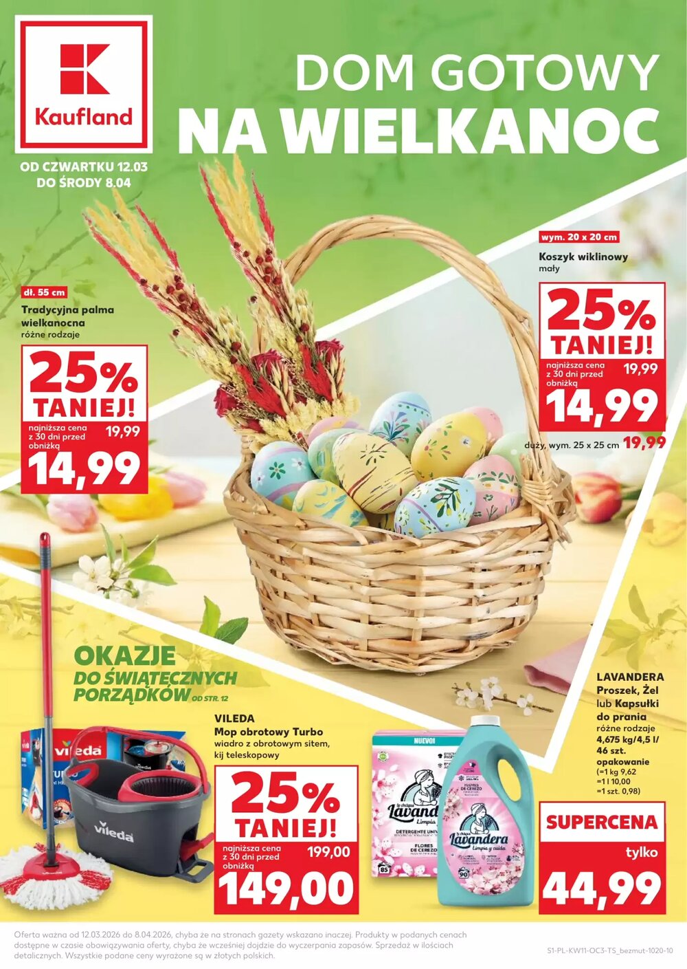 Gazetka promocyjna Kaufland  ważna od 12.03.2026 - Strona 1.