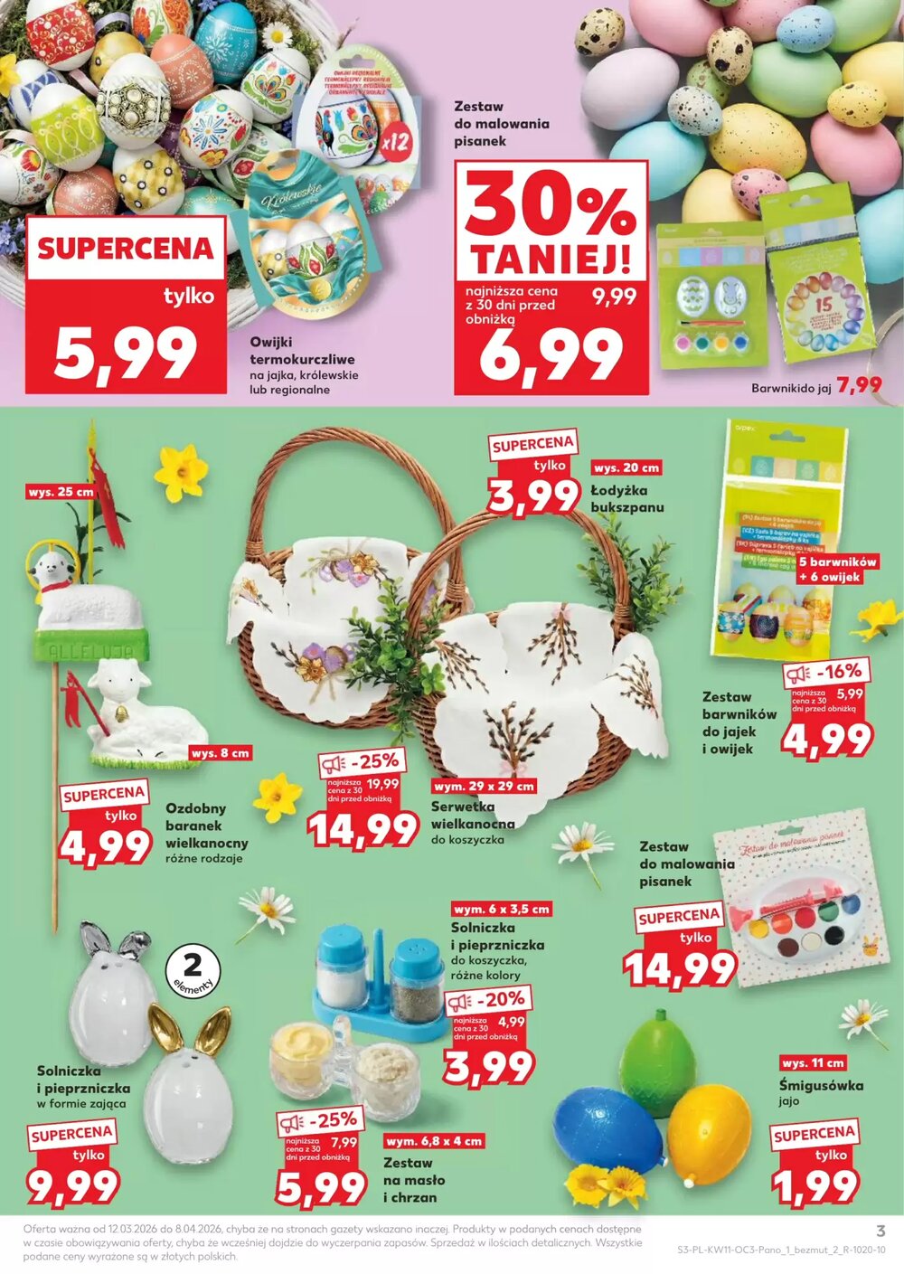 Gazetka promocyjna Kaufland  ważna od 12.03.2026 - Strona 3.