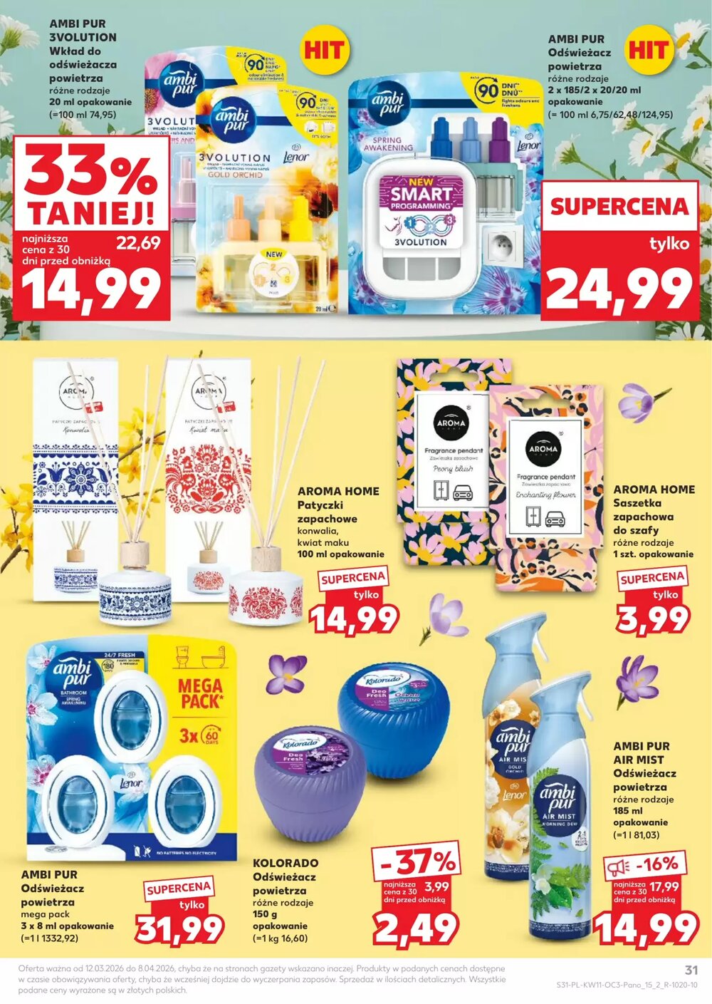 Gazetka promocyjna Kaufland  ważna od 12.03.2026 - Strona 31.