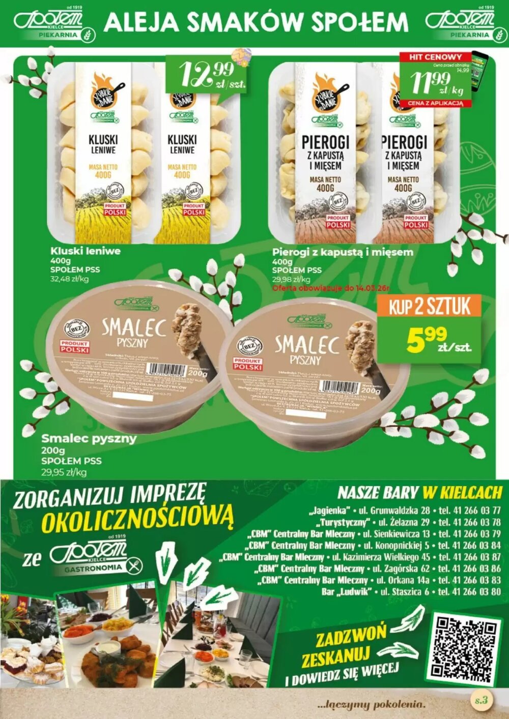 Gazetka promocyjna Społem  ważna od 12.03.2026 - Strona 3.