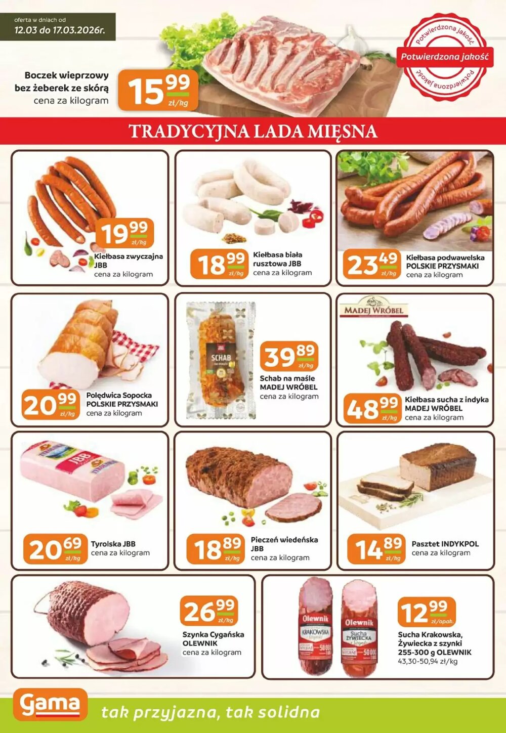 Gazetka promocyjna Gama  ważna od 12.03.2026 - Strona 2.