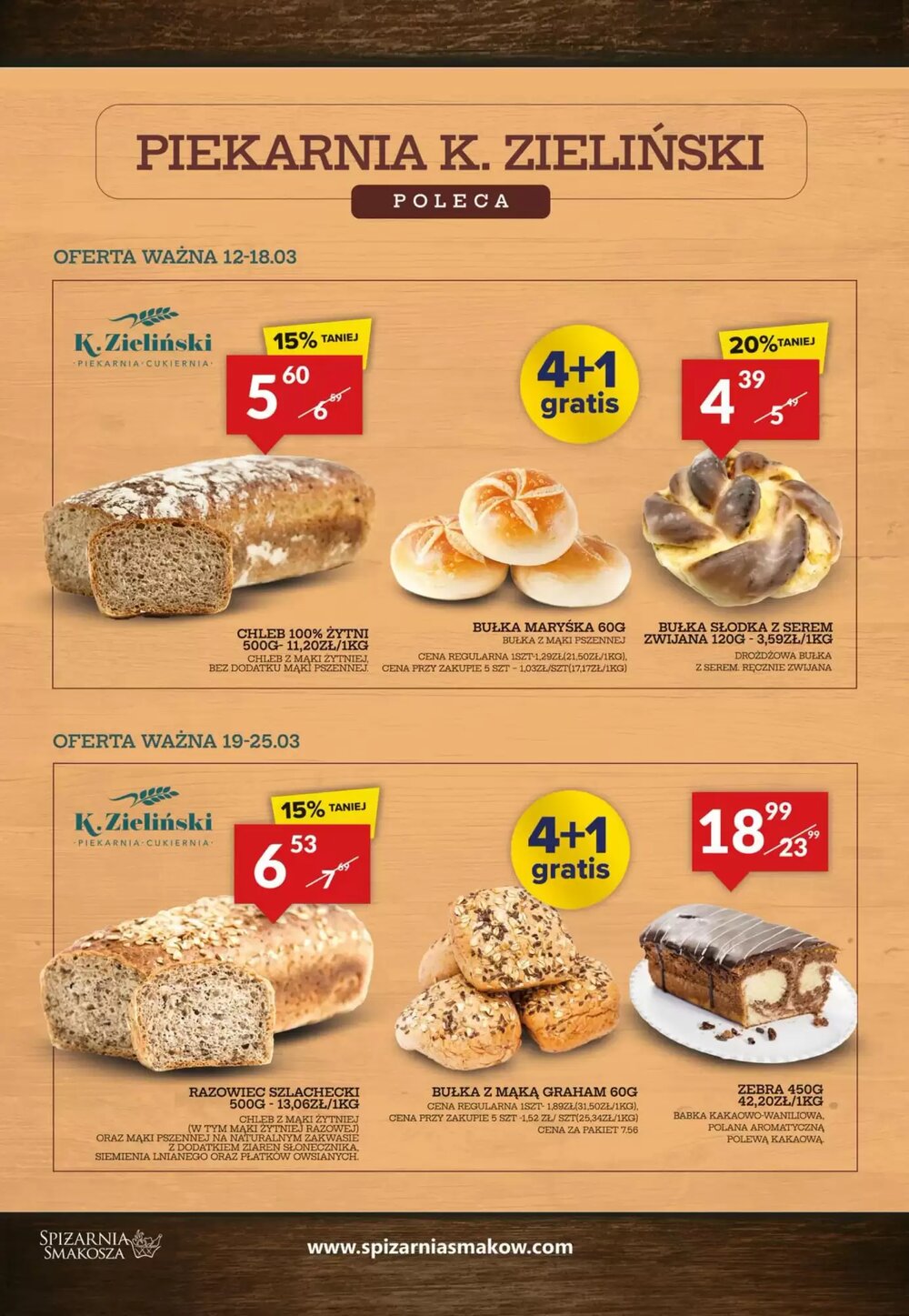 Gazetka promocyjna Spiżarnia Smakosza  ważna od 12.03.2026 - Strona 6.