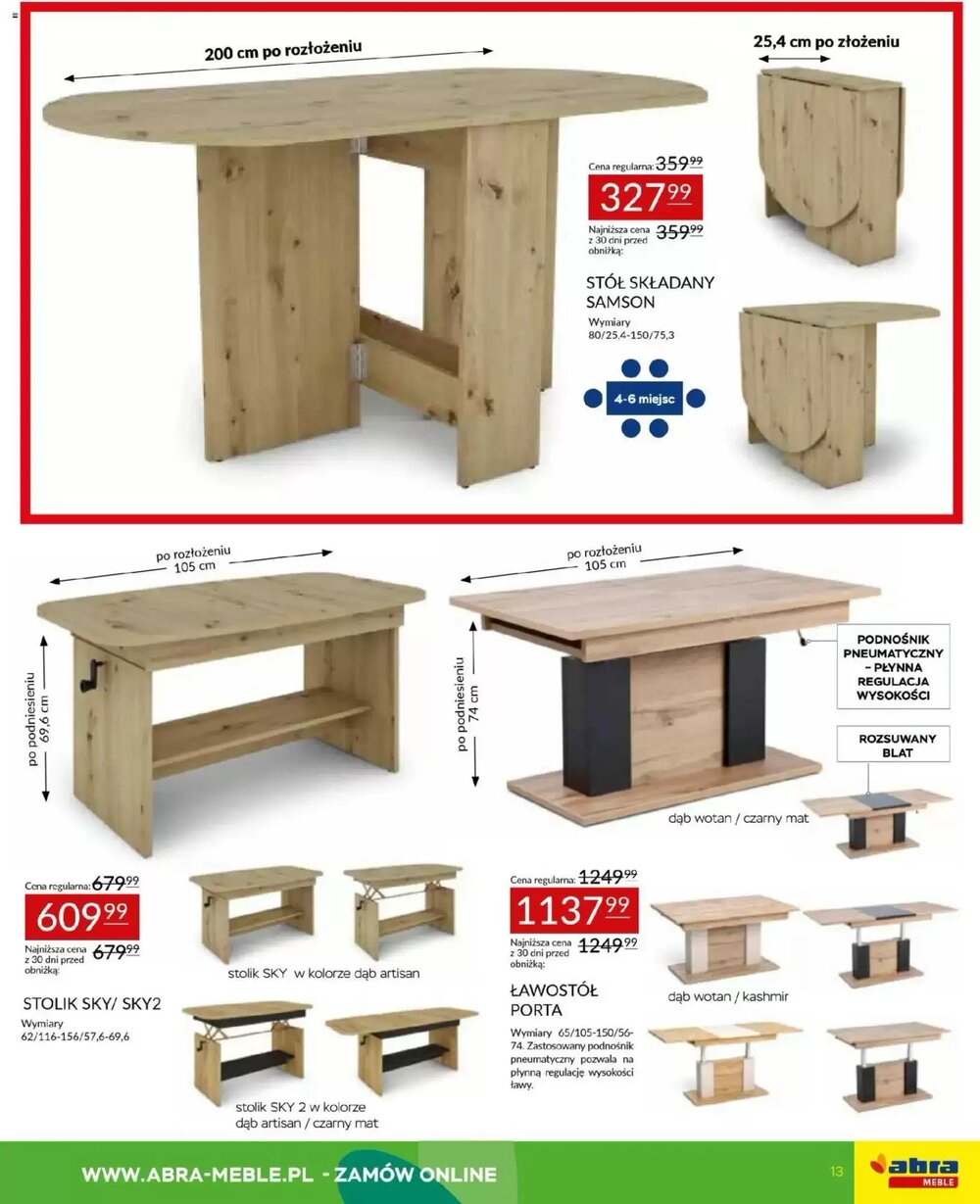 Gazetka promocyjna Abra  ważna od 12.03.2026 - Strona 13.