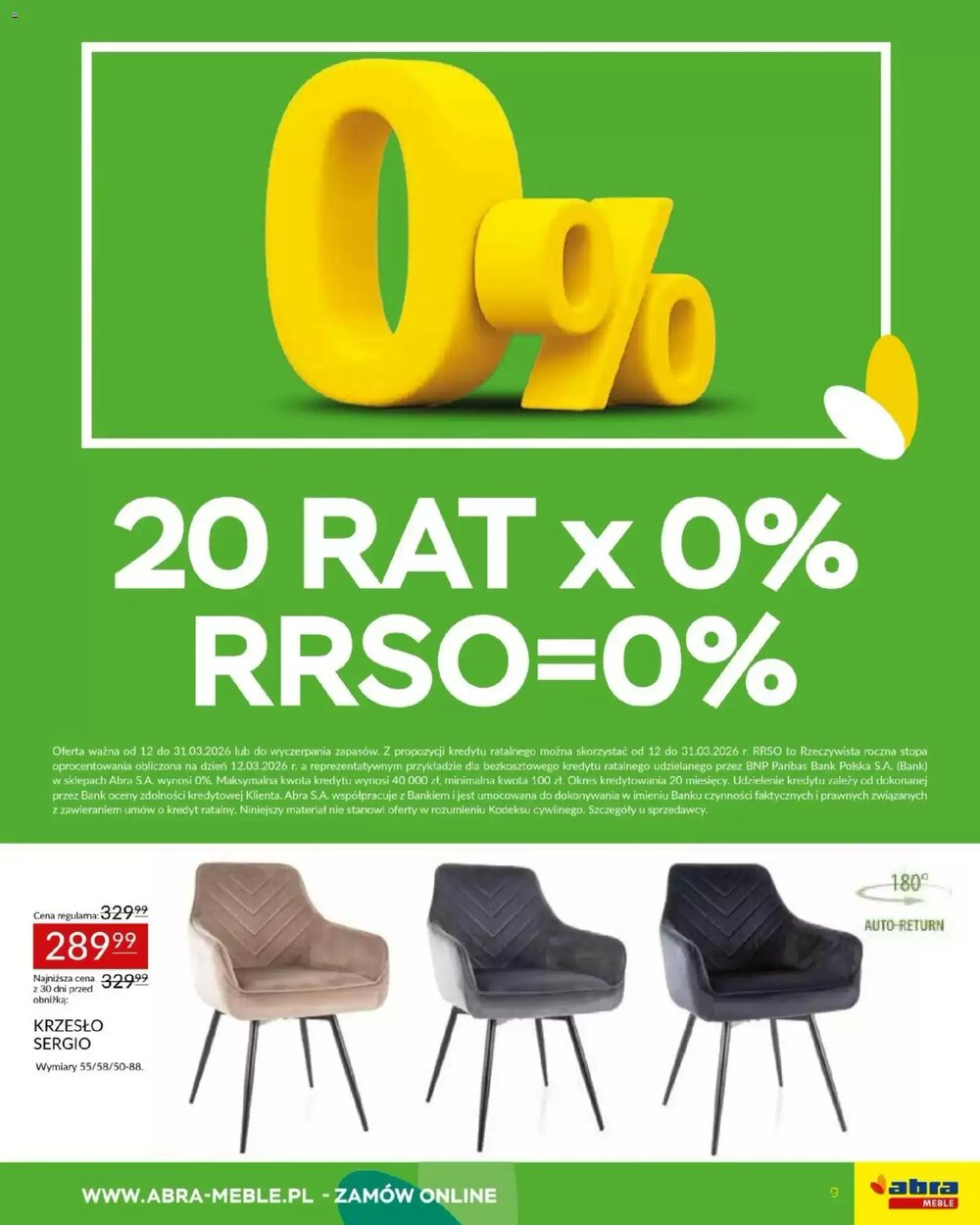 Gazetka promocyjna Abra  ważna od 12.03.2026 - Strona 9.