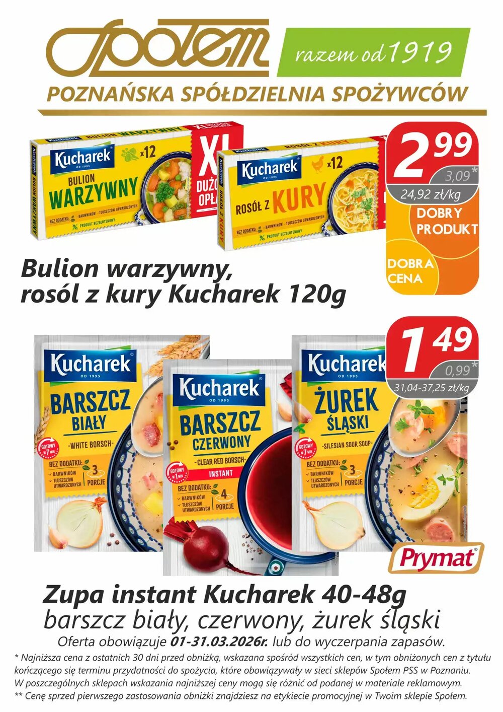 Gazetka promocyjna Społem  ważna od 12.03.2026 - Strona 8.