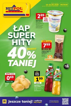 Gazetka promocyjna Hitpol  ważna od 13.03.2026